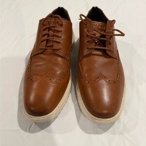 Cole Haan Men’s Brown Wingtip Derby Sneakers